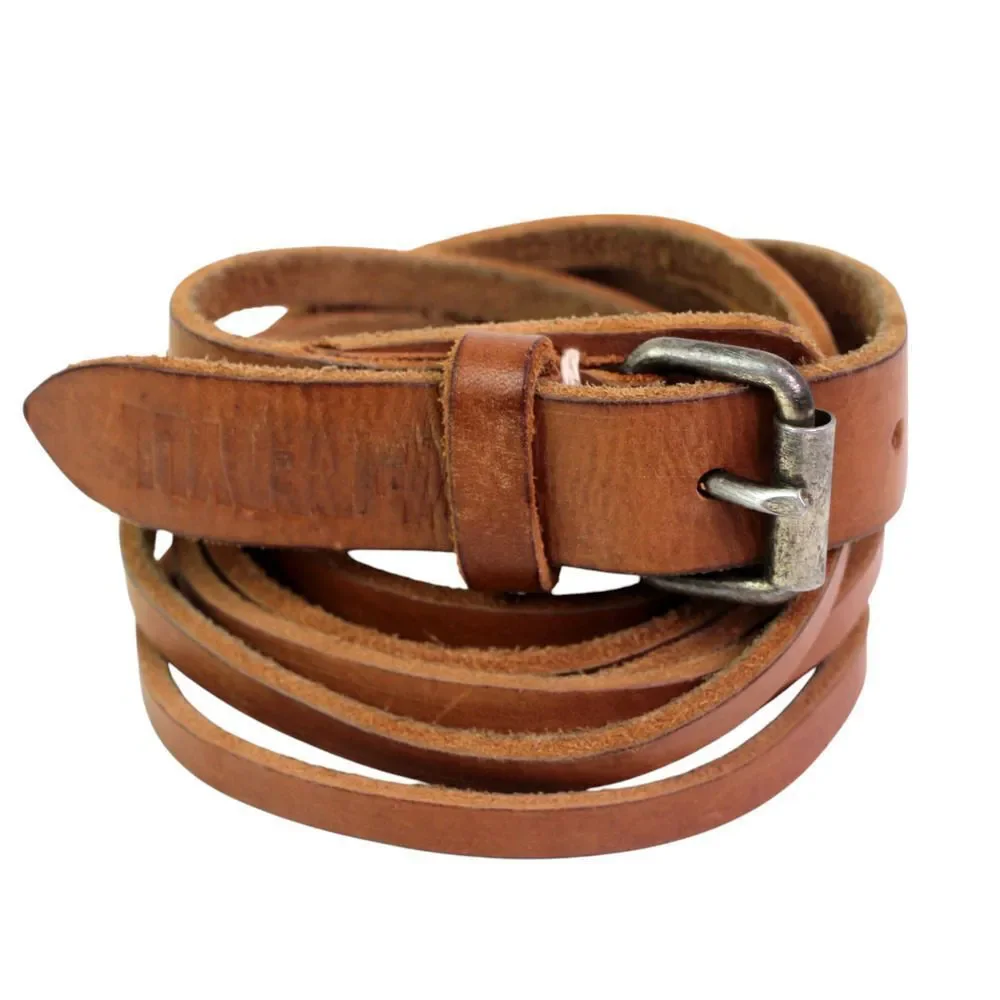 Beryll BROWN REAL LEATHER 1 1/8